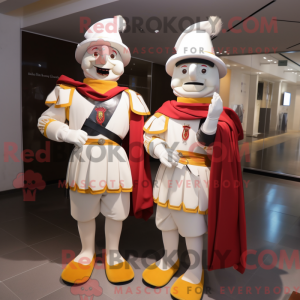 Mascottefiguur van een...