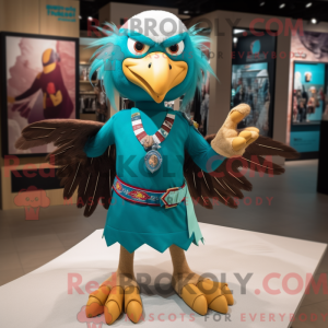 Mascot karakter van een...