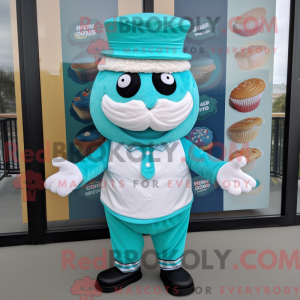 Maskot karakter af en...