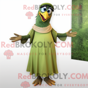 Mascottekarakter van een...