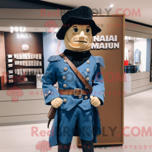 Maskotfigur af en...