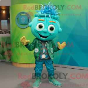 Mascot karakter van een...