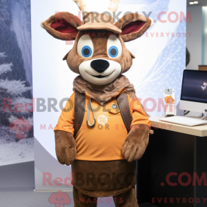Mascot karakter van een...