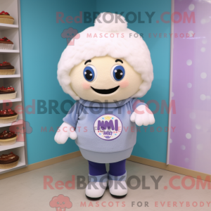Postava maskota cupcake...