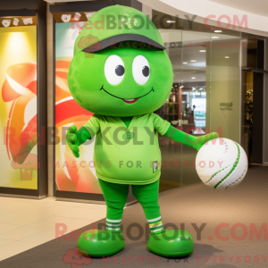 Mascottekarakter van een...