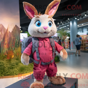 Mascot karakter van een...