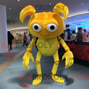 Mascot character of a Lemon...