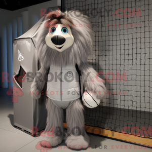 Mascot character of a...