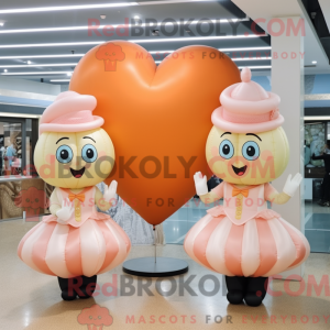 Mascot karakter van een...