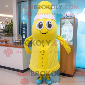 Mascottefiguur van een...