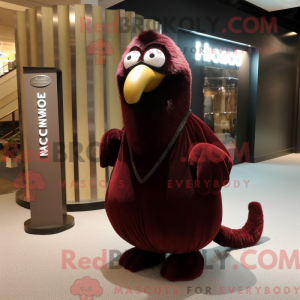 Mascot character of a...