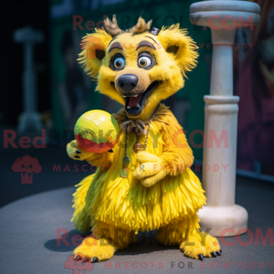 Mascot character of a...