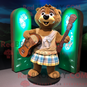 Personagem de máscara de...