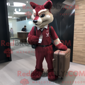 Mascottekarakter van een...