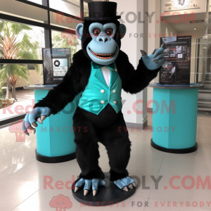 Mascot karakter van een...