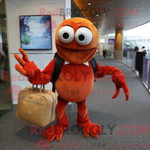 Maskot karakter af en...