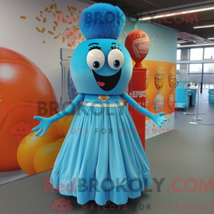 Mascot karakter van een...