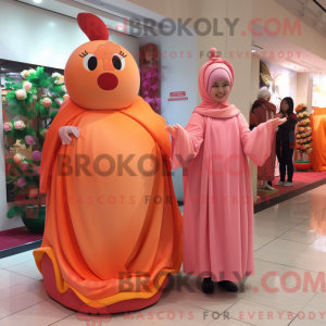 Mascottefiguur van een...