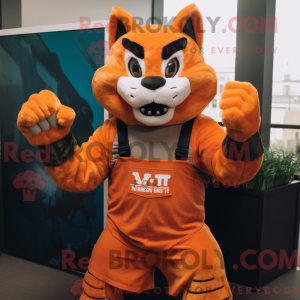 Mascot character of a...