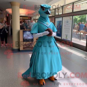 Mascot karakter van een...