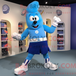 Figura de máscara de um...
