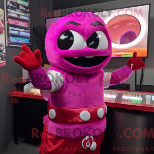 Mascot character of a...