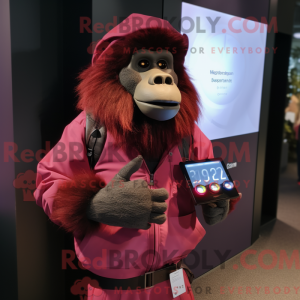 Mascot karakter van een...