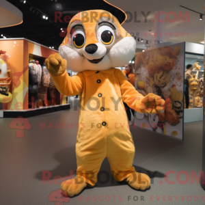 Personnage mascotte d un...
