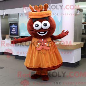 Mascot character of a Rust...