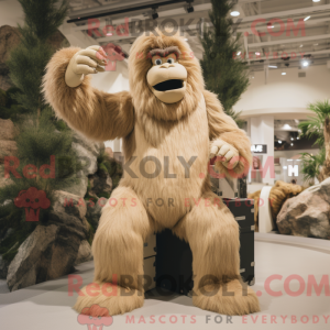 Mascot karakter van een...