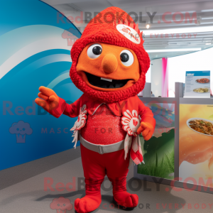 Personnage mascotte d un...