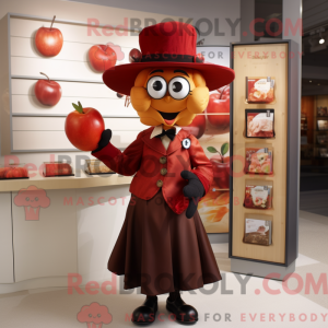 Mascottefiguur van een...
