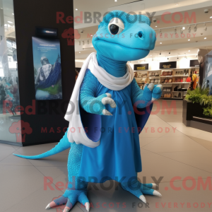 Postava maskota Sky Blue...