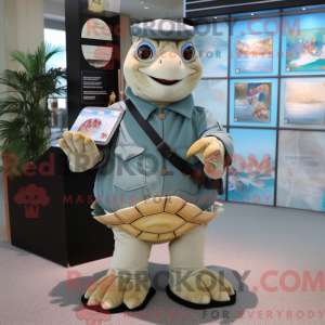 Mascottefiguur van een...