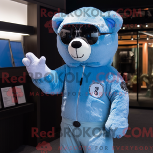 Mascottefiguur van een...