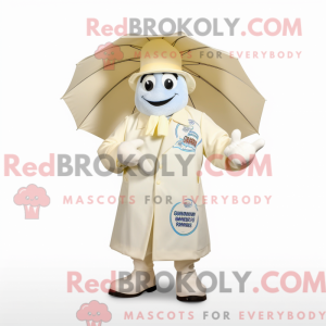Mascot character of a Cream...