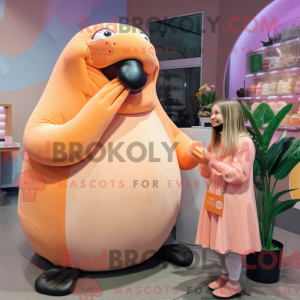 Mascot karakter van een...