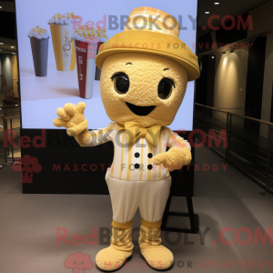 Mascot character of a Gold...
