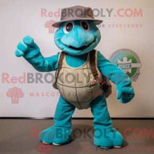 Mascottefiguur van een...