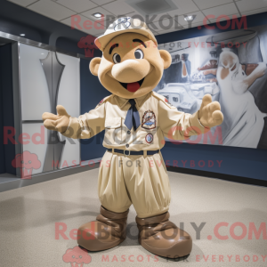 Mascottefiguur van een...