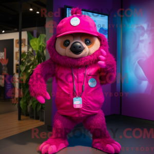 Mascot character of a...