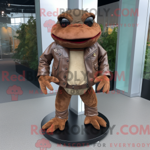 Mascot karakter van een...