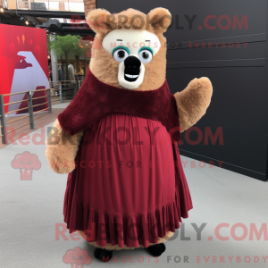Mascot character of a...