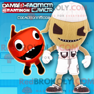 Mascottefiguur van een Tan...