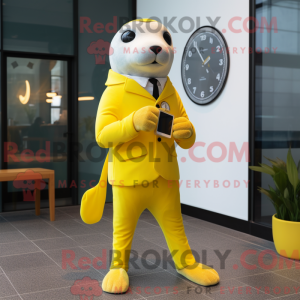 Mascottekarakter van een...