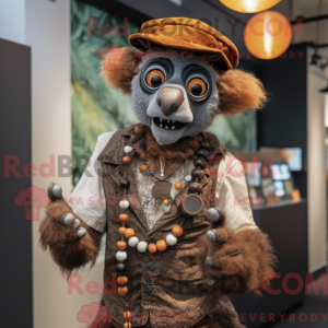 Mascot karakter van een...