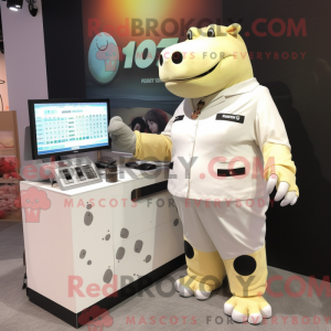 Mascot karakter van een...