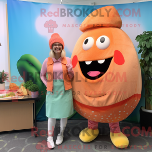 Maskot karakter av en...