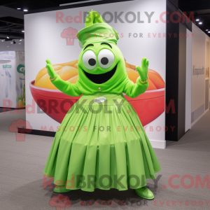 Mascot character of a Lime...