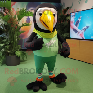 Green Toucan mascotte...